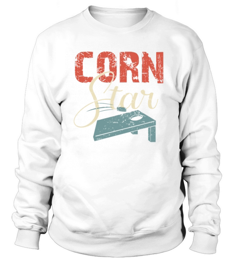 Cornhole Corn Star Sweatshirt Unisex