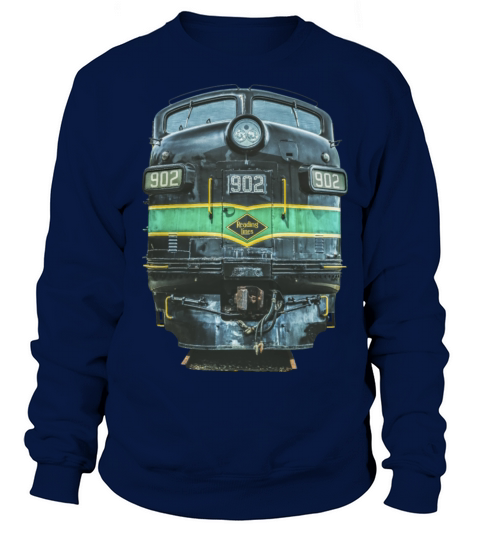 Reading Railroad Locomotive 902 Sweatshirt Unisex