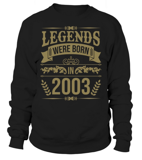 Vintage 2003 20th Birthday Gifts Men Women Sweatshirt Unisex