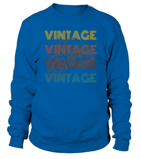 VINTAGE Motorcycle Sweatshirt Unisex