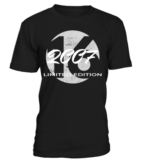 16th birthday girl boy 16 years 2007 vintage T-Shirt Unisex