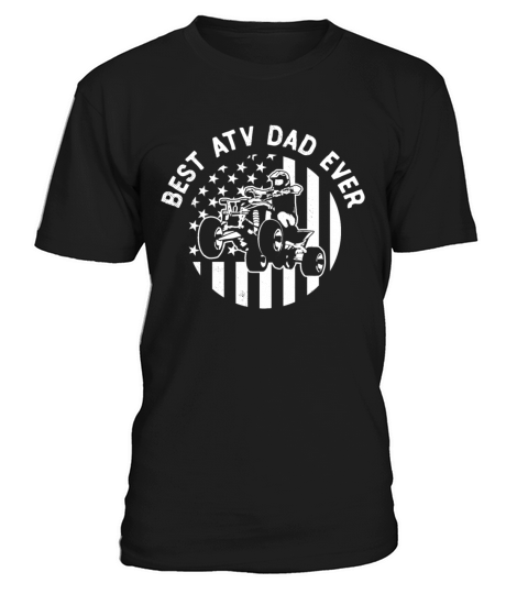 all terrain vehicles dad vintage usa flag theme T-Shirt Unisex