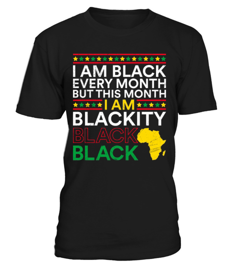 Black History Month USA History America African T-Shirt Unisex
