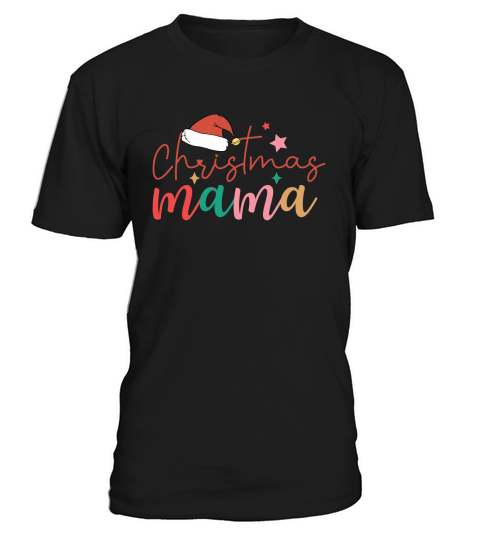 Christmas mama Retro matching christmas T-Shirt Unisex