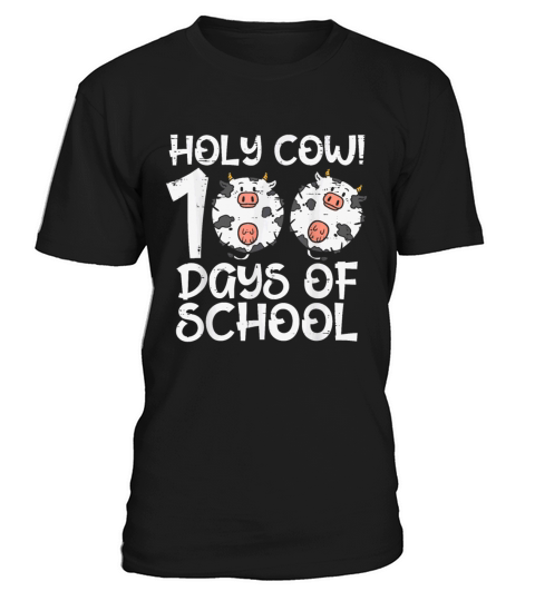 Holy Cow 100 Days Of School 100th Day Smarter T-Shirt Unisex