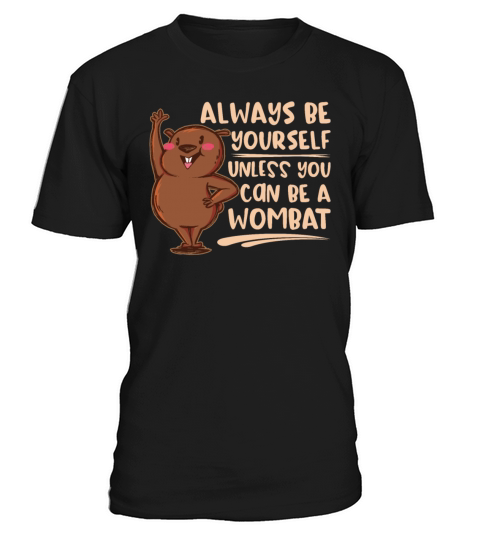 Native Australian Animal Lovers Cute Wombat T-Shirt Unisex