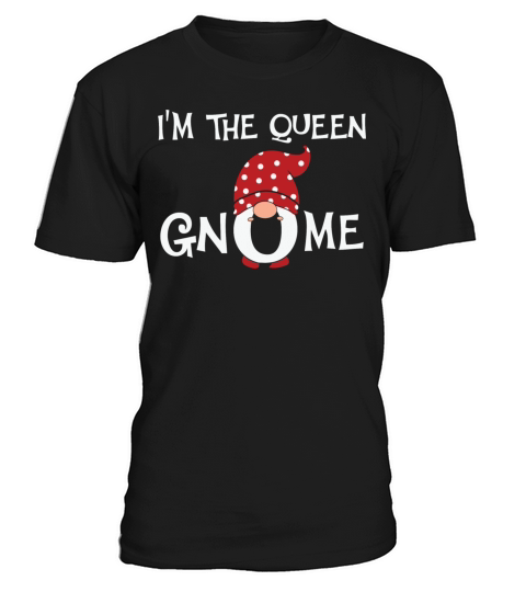 Queen Gnome Christmas Matching Family T-Shirt Unisex