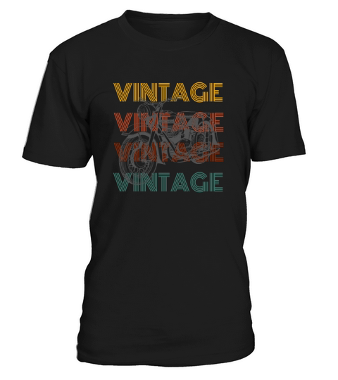 VINTAGE Motorcycle T-Shirt Unisex