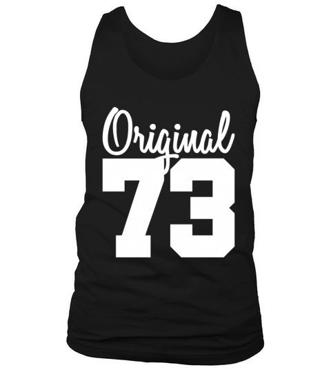 49th Birthday Women Men Original Vintage 1973 Tank Top Unisex