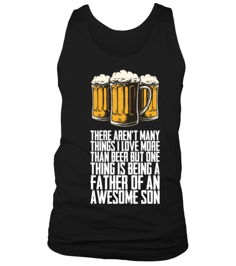 Beer Dad Man cave Gift Tank Top Unisex
