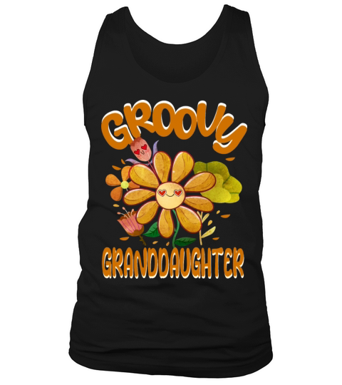 Groovy Granddaughter Family Matching Vintage Tank Top Unisex