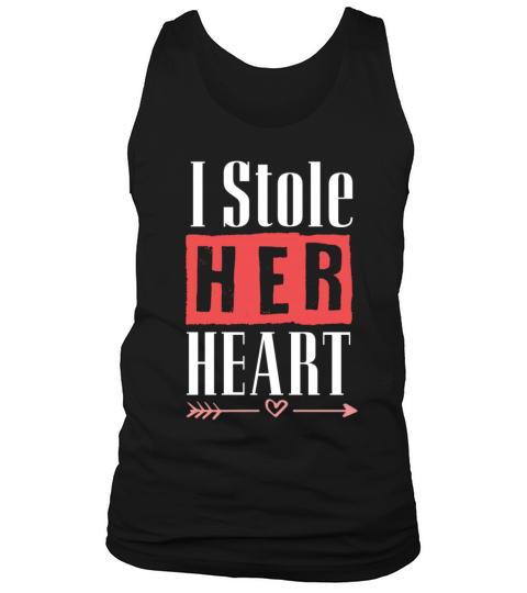 i stole her heart couples Tank Top Unisex