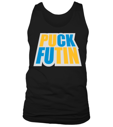 puck futin logo design Tank Top Unisex