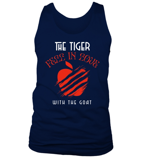 The tiger fell in love with the goat Tank Top Unisex