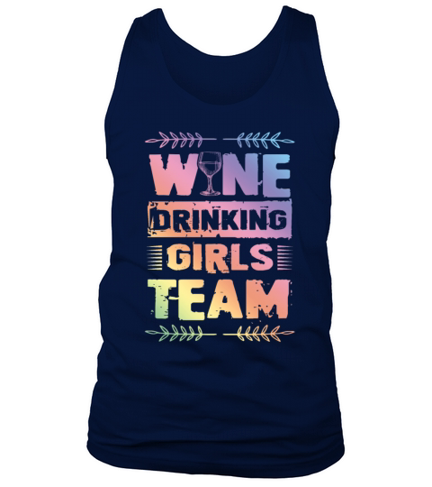 wine drinking girls Tank Top Unisex