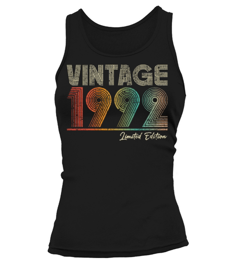 31 Years Old Vintage 1992 31st Birthday Gifts Tank top Woman