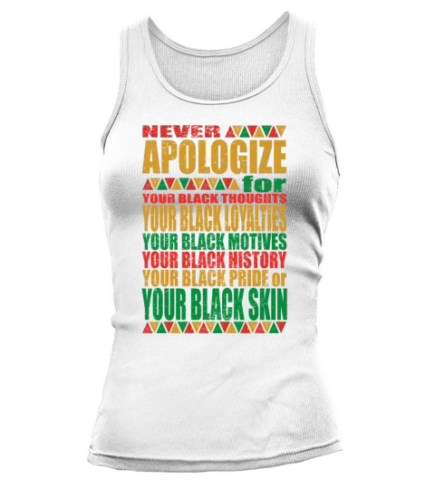 BLM Black African Pride Black History Month Tank top Woman