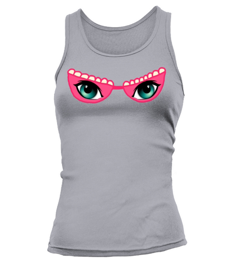 Bra with blue Eyes pink and pearl lace Tank top Woman