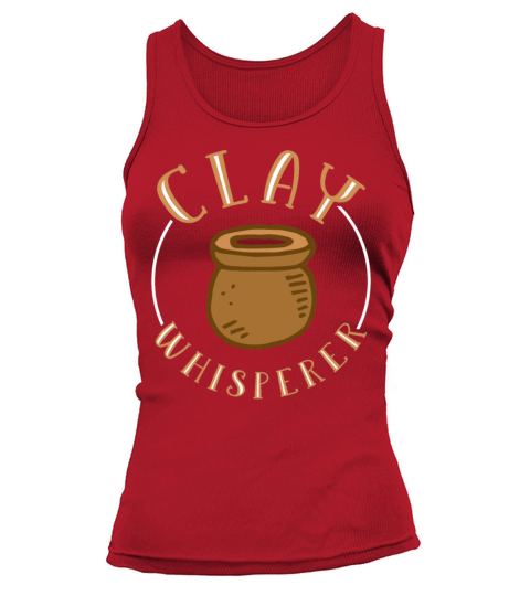 Clay Whisperer Pottery Tank top Woman