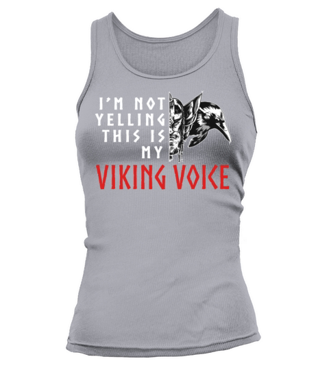 Funny Viking Voice Vikings Raven Celtic Norse Tank top Woman