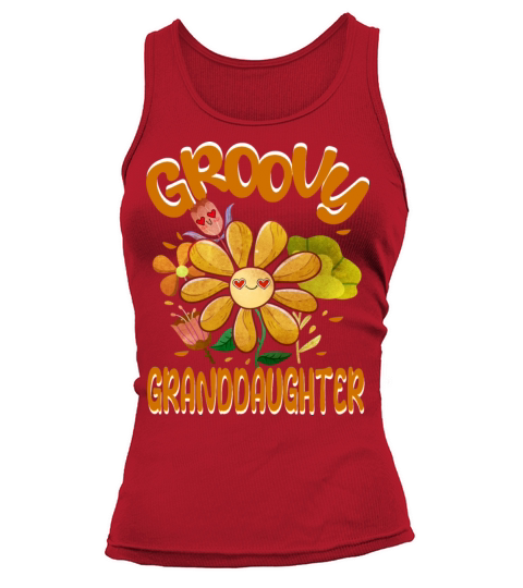 Groovy Granddaughter Family Matching Vintage Tank top Woman