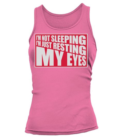im not sleeping quote Tank top Woman