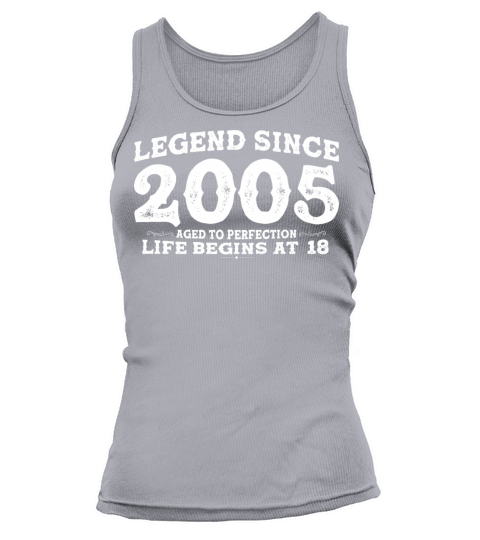 Legend Since 2005 18 Year of Perfection - 18th Tank top Woman