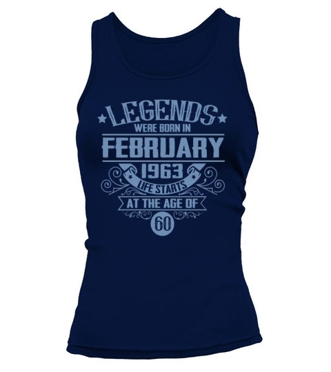 Legendary since February 1963 Legend Vintage Tank top Woman