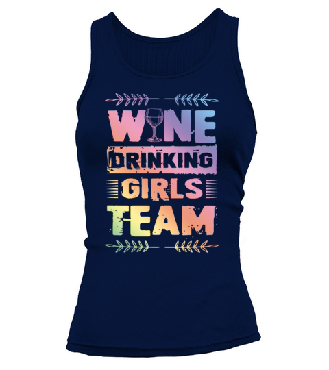 wine drinking girls Tank top Woman