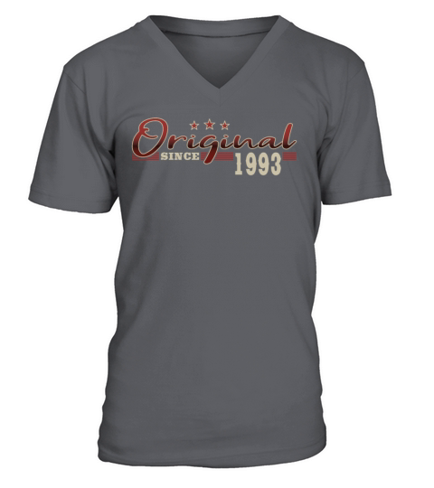 30th birthday vintage 1993 original since 1993 V-Neck T-shirt