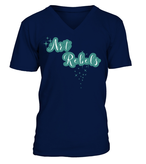 Art Rebels V-Neck T-shirt