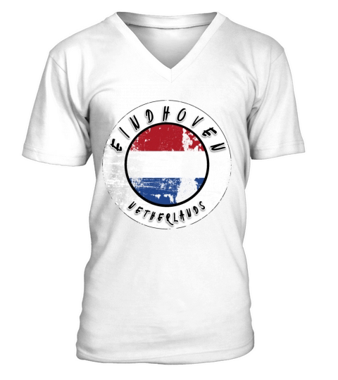 Eindhoven Netherlands Vintage V-Neck T-shirt