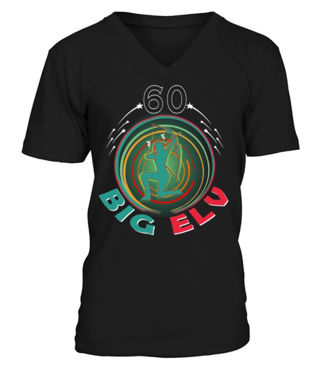 elves mystique 60 vintage birthday V-Neck T-shirt