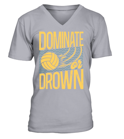 Water Polo Vintage Dominate Or V-Neck T-shirt