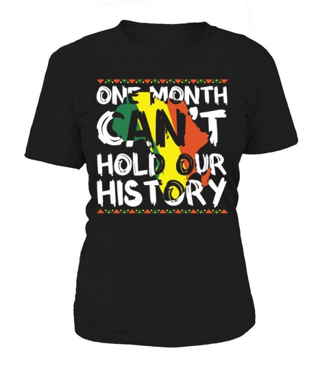 Black History Month USA Afro America African Women's T-Shirt