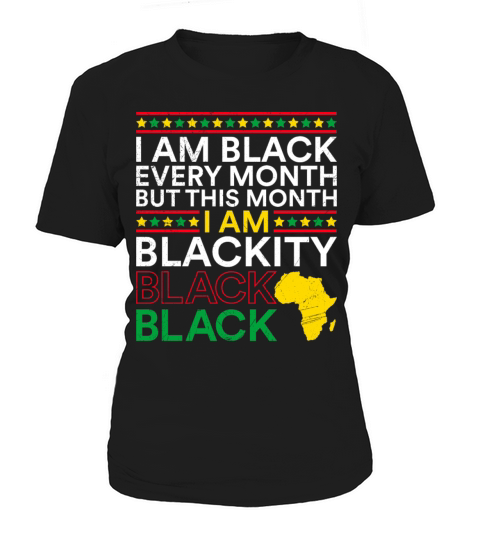 Black History Month USA History America African Women's T-Shirt