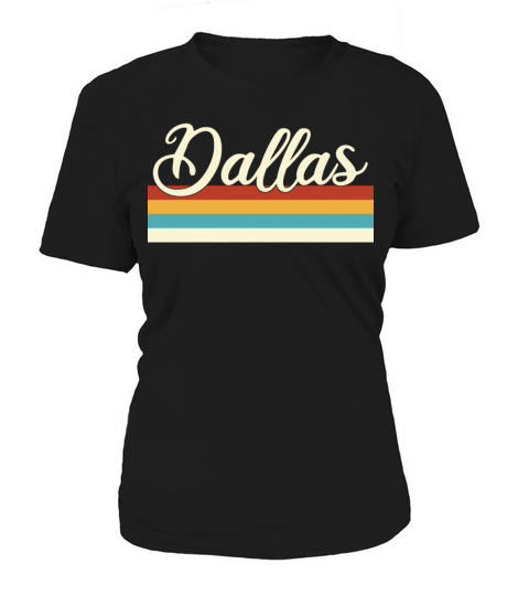 Dallas - Texas - Retro - Vintage - United States Women's T-Shirt