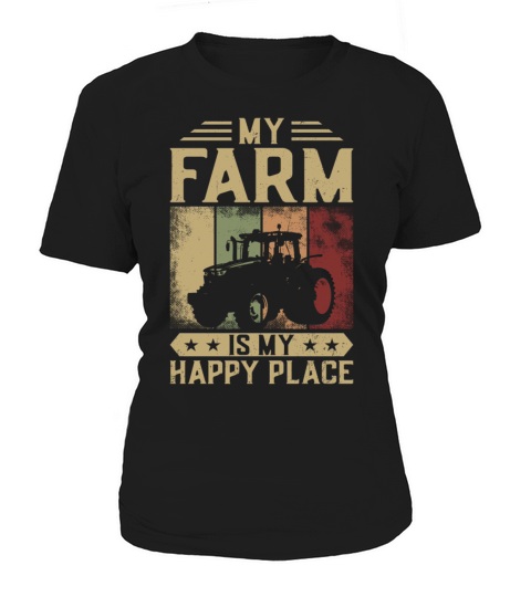 Farming Farmer Girl Vintage Women's T-Shirt