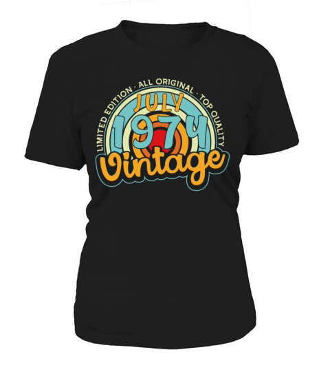July 1974 Vintage Gift Women's T-Shirt
