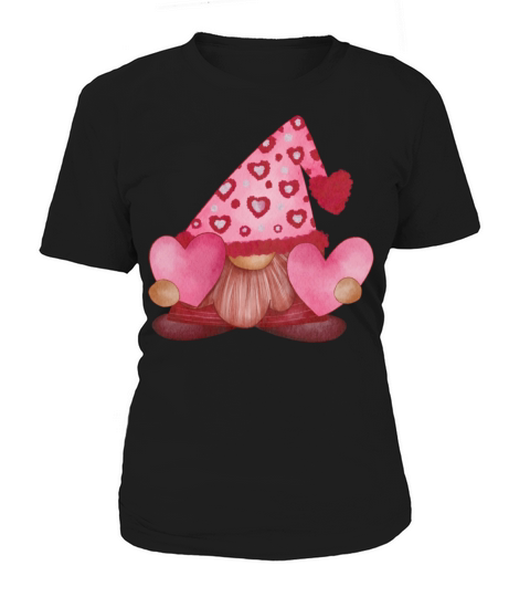 Love Gnome Valentine Day Gift for Valentine Lovers Women's T-Shirt