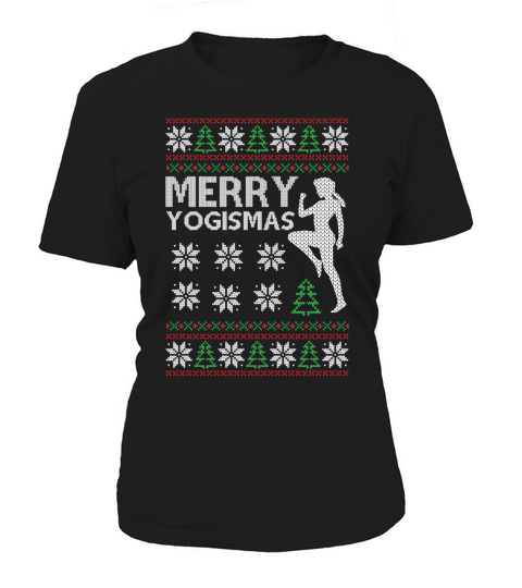Merry yogisms ugly Christmas sweater Women's T-Shirt