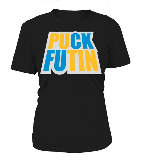 puck futin logo design Women's T-Shirt