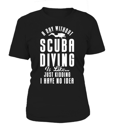 Scuba Diving Gift Underwater Lover Scuba Diver Women's T-Shirt