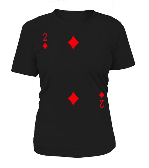 Ten of Diamonds Classic Card Deck Casino Poker 10 Women's T-Shirt