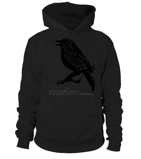 Bird picture with typography quotes Hoodie Unisex