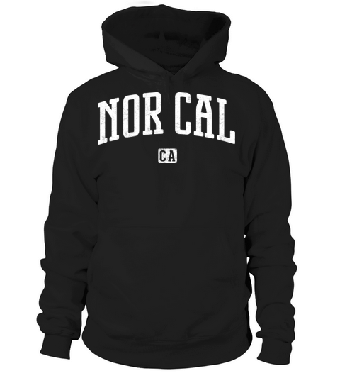 NorCal California Vintage Style Hoodie Unisex