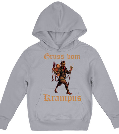 Gruss vom Krampus - Reto Vintage Kids Hoodie