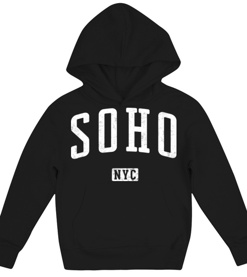 SoHo New York City Vintage Kids Hoodie