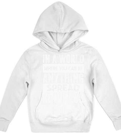 Spread Kindness No Bullying Motivational Funny Kids Hoodie