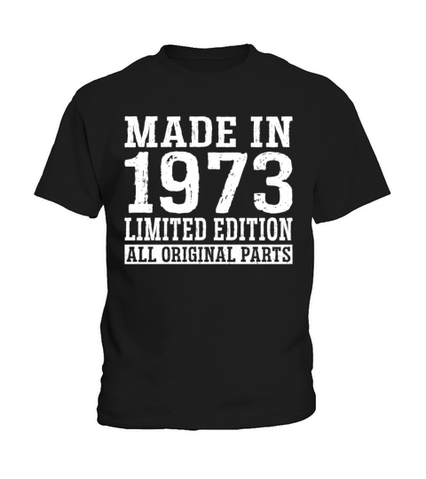 50th birthday vintage 1973 made in 1973 Kids T-Shirt